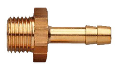 СОЕДИНИТЕЛЬ ЛАТУНЬ НАРУЖНЫЙ 3/8 ШЛАНГОВЫЙ 9 ММ